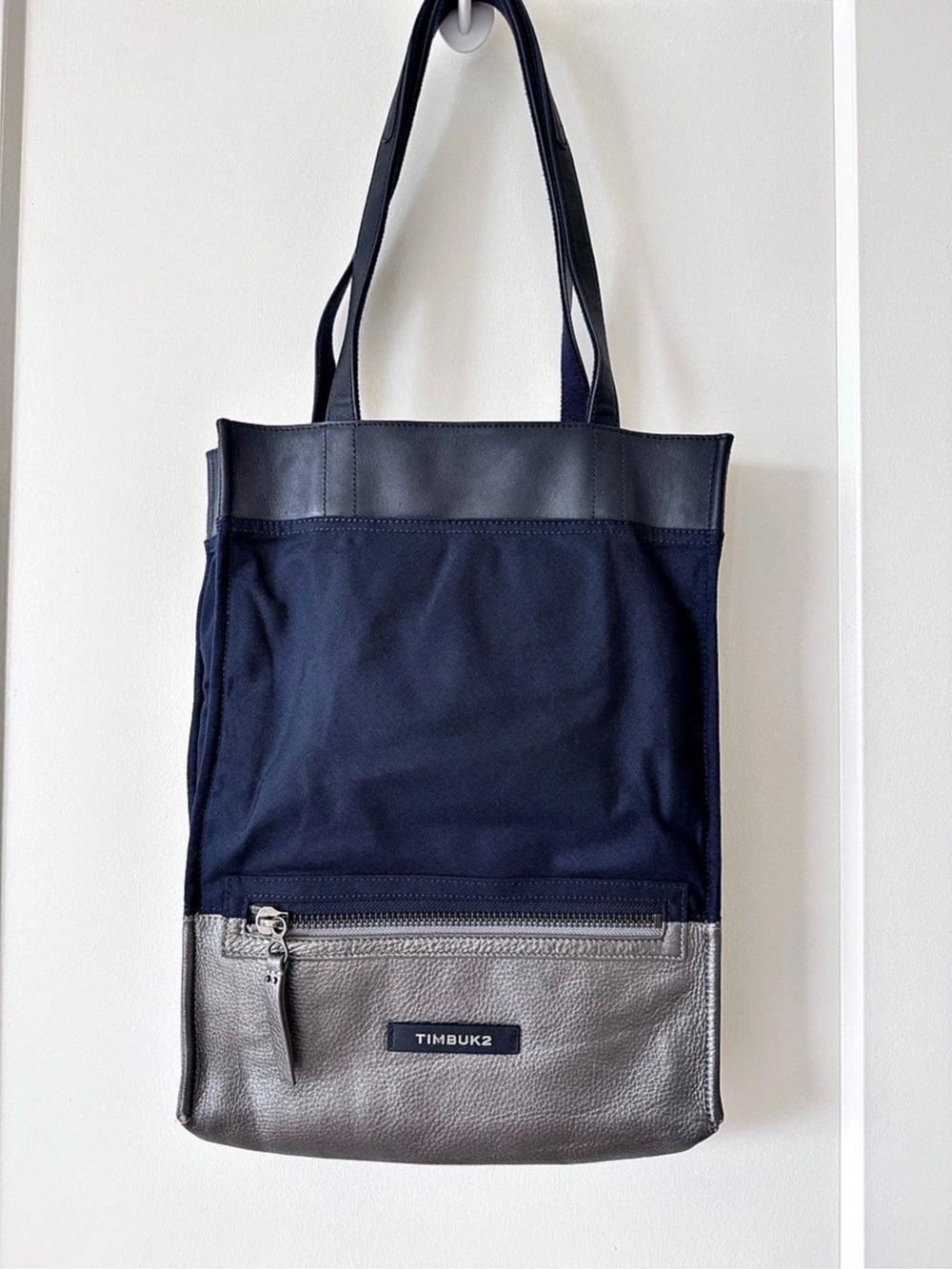 Timbuk2 Two-Tone Boxy Tote in Blue & Gray